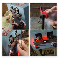 Machine à débecquer les volailles électrique à double lame pour poulets et canards avec compteur