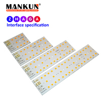 Servicio de Ensamblaje de PCB para Módulos de Alumbrado Público LED de 10W-50W de Una Sola Capa, Personalizados, OEM, SMT, PCBA, Fábrica, Máscara de Soldadura Blanca, ISO9001