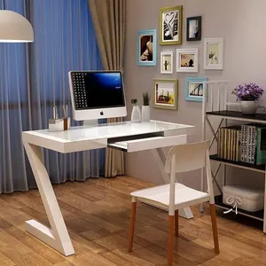 Yq mãi mãi thiết kế hiện đại chất lượng cao PC Bàn văn phòng máy tính bảng Internet Bar Organizer trắng đứng bàn văn phòng