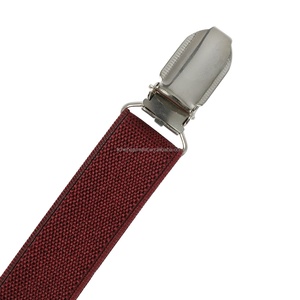 Vente en gros de <span class=keywords><strong>bretelles</strong></span> élastiques à nœud papillon et à dos en Y de couleur unie pour hommes et garçons personnalisés - Product Image 2