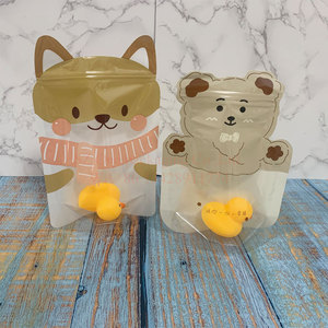 Échantillons gratuits, découpe spéciale, thé, biscuits, cuisson <span class=keywords><strong>maison</strong></span>, forme irrégulière, plastique, emballage alimentaire <span class=keywords><strong>pour</strong></span> enfants, sac à fermeture éclair - Product Image 2