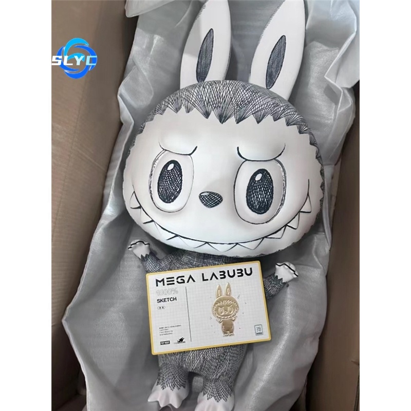 POPMART MEGA LABUBU 400% Sketch Stylish Collector's Art Toy