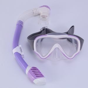 Ensemble de lunettes de plongée pour enfants, anti-buée, lunettes de plongée avec tissu en maille de silicone, tête et tuba - Product Image 5