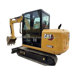 Miniexcavadora Caterpillar 306E2 Original de 6 Toneladas, Usada, Sistema Hidráulico, Modelo 2023, Probada e Inspeccionada, Capacidad de Cucharón de 0.25m - Product Image 1