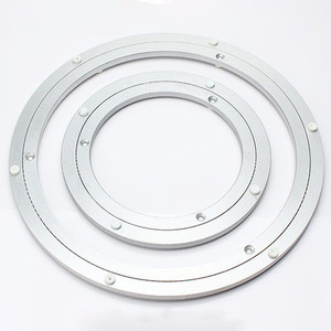 Aluminum <strong>Alloy</strong> <strong>Turntable</strong> for Dining Hardware Accessories Universal Aluminum <strong>Turntable</strong> Thickened Hotel Table <strong>Turntable</strong> - Product Image 2