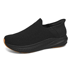 Zapatos Negros de Malla Transpirable con Punta Redonda, Entresuela de EVA y Suela de Goma para Todas las Estaciones, Venta al Por Mayor - Product Image 1