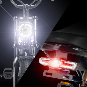 EU 창고 릿스타 Q20 미니 20인치 48V 15Ah 팻 타이어 전기 자전거 성인용 산악 오프로드 바이크 - Product Image 6