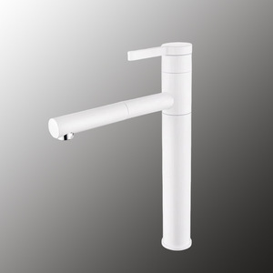 Grifo de Lavabo Moderno Minimalista de Cobre Puro con Doble Estructura, Rotación de Agua Fría y Caliente, y Válvula de Cerámica Extraíble - Product Image 3