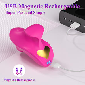 Интимная игрушка 2-в-1 с вибрацией и присоской для мужчин – разработана для стимуляции клитора и сосков, чтобы ускорить возбуждение и улучшить интимную близость - Product Image 2