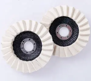 5inch woolen flap disc non woven wheel for SS polishing