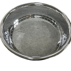 Op maat gemaakte chroom 3-delige chroom lip aluminium gesmede velg buitenlip gesmede lichtmetalen velgen driedelig - Product Image 4