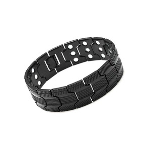 <span class=keywords><strong>Bracelet</strong></span> magnétique plaqué cuivre <span class=keywords><strong>rouge</strong></span> mode rétro trois rangées plein aimant détachable <span class=keywords><strong>Bracelet</strong></span> en alliage de zinc magnétique lourd pour hommes - Product Image 4