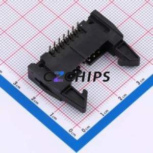 Original-Nuevo HX NJ2.54-2x7P Orificio pasante de plomo doblado a la WZ-CE, P = 2,54mm Chip IC de circuito integrado PMIC - Product Image 1