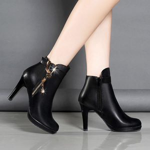 <span class=keywords><strong>Botas</strong></span> Estilo Militar de Exportación para Mujer Otoño Invierno de Tacón Alto a la Moda Tallas Grandes Botines y <span class=keywords><strong>Botas</strong></span> Cortas al por Mayor para Mujer - Product Image 6