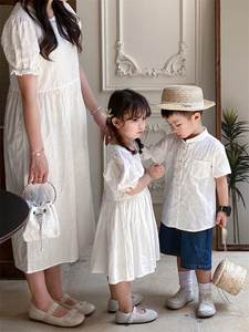 <span class=keywords><strong>T</strong></span>-<span class=keywords><strong>shirt</strong></span> coréen en coton en gros maman <span class=keywords><strong>et</strong></span> moi famille tenues assorties é<span class=keywords><strong>t</strong></span>é couleur unie - Product Image 6