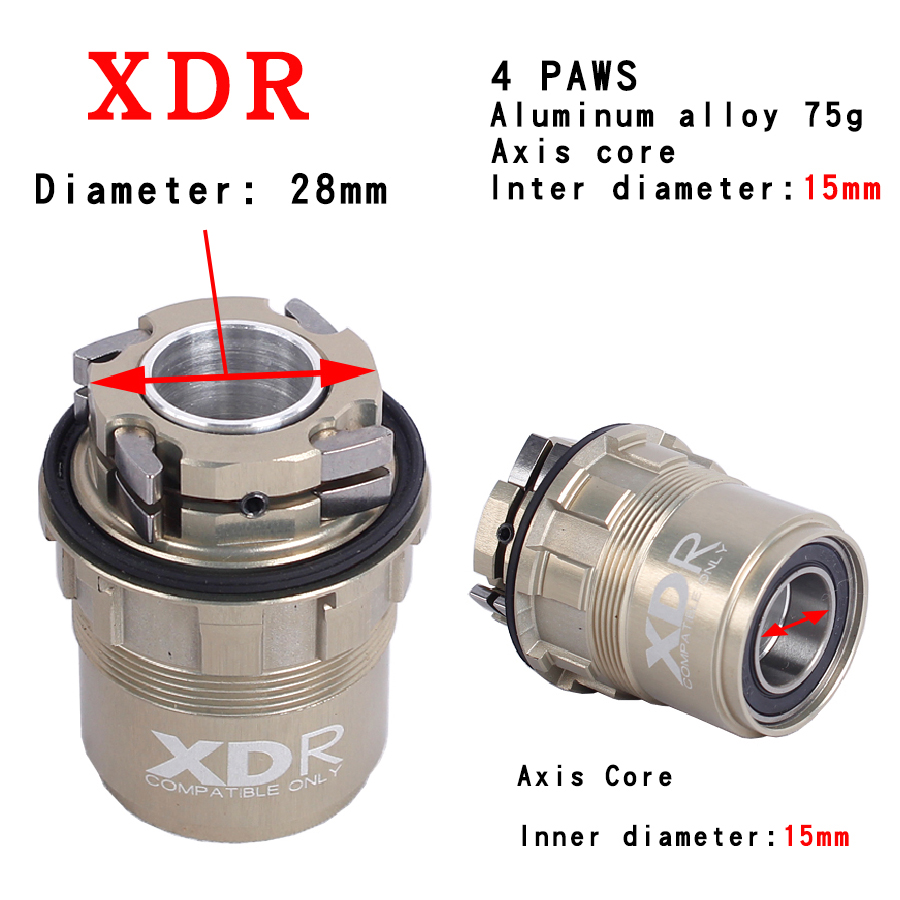 4 cliquets XDR 12S 15MM