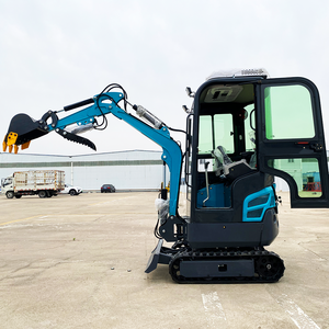 Mini Excavadora de Venta Directa de Fábrica, 1 Tonelada, 1.6 Toneladas, Excavadora de Orugas Económica, Mini Excavadora con Cuchara - Product Image 1