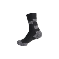 Chaussettes décontractées mi-épaisses colorées personnalisées les plus vendues pour hommes, en coton et polyester chauds pour la saison hivernale