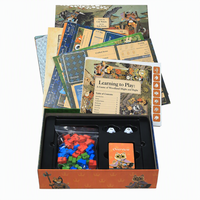 2026 Jeu de société populaire avec cartes en papier, Thème : Monde souterrain mécanique, Bassin de rivière inférieur, Mao Lin Yuan Ji, Table Tour, Stratégie anglaise