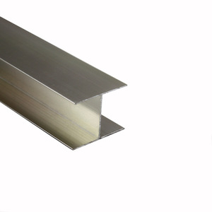 Aluminum Alloy U Shape Strip Black 6000 Series Extruded For Bathroom Partitions And <b>Door</b> Edges - Product Image 2