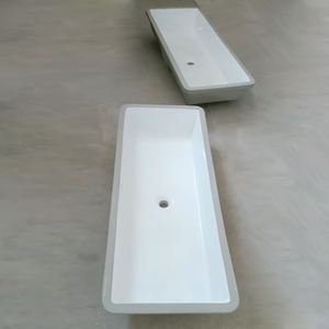 Vasque surdimensionné Lavabo moderne <span class=keywords><strong>en</strong></span> céramique évier fixer à la vanité chambre lavabos encastrés vasques <span class=keywords><strong>en</strong></span> grès cérame bol - Product Image 1