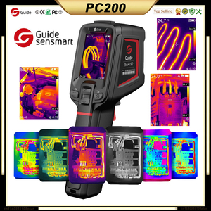 กล้องถ่ายภาพความร้อน PC200 ความละเอียด 256x192 เครื่องวัดอุณหภูมิอินฟราเรด ความละเอียดสูงพิเศษ เครื่องตรวจจับการรั่วไหลของน้ำ กล้องตรวจจับความร้อน ความไว 50mk รุ่น PC200 Super - Product Image 2