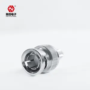 Rg59 cáp BNC Nam nối bền Brass tiêu chuẩn Adapter với 75 ohm trở kháng cho DC điện tử Hàn giai đoạn duy nhất