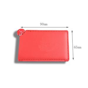Promotional Gift Card Shape Cheap Small Stainless Steel <b>Compact</b> Makeup Pocket <b>Mirror</b> - Product Image 6
