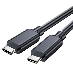 สายดาต้า Pengqiao Type C to Type C รองรับ 20Gbps 8K 5A ชาร์จเร็ว PD สีดำ ความยาว 0.15ม. 0.2ม. 0.5ม. 1ม. 1.5ม. 2ม. 3ม. 5ม. - Product Image 4