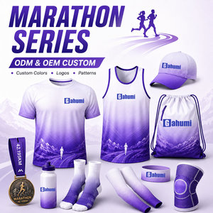 Gahumi Custom Sublimation Running Tank Top <b>Men</b> Lightweight Breathable Quick Dry Sports <b>Singlet</b> Marathon Jersey - Product Image 3