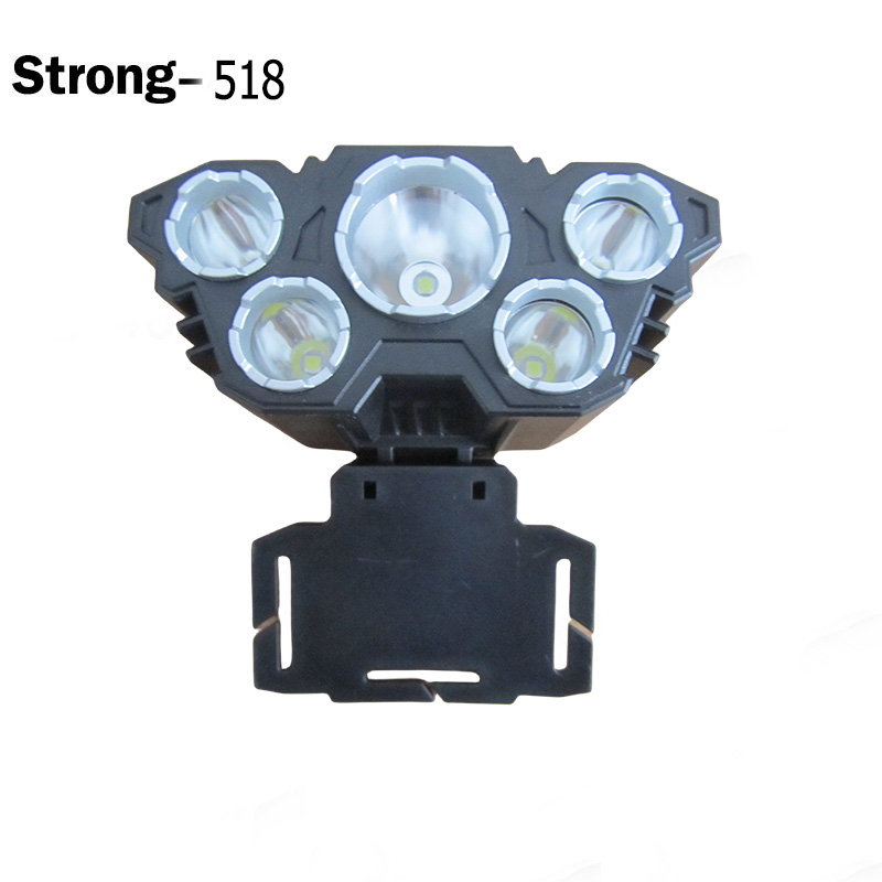 Низкая цена 5LED Налобный фонарик