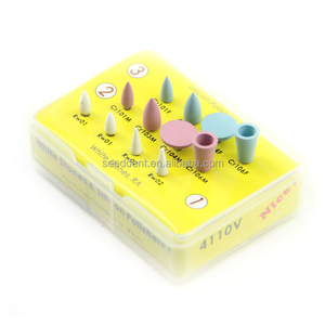 Seeddent dental composite finish and <strong>polish</strong> <strong>kit</strong> bur ra 4110v amalgam alloy <strong>denture</strong> class i - Product Image 3