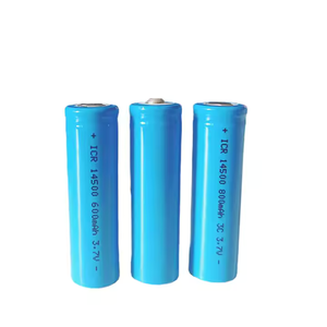 Aparato eléctrico doméstico Batería de capacidad personalizada de litio 3,7 V Cilíndrico Recargable 14500 Célula de batería de iones de litio - Product Image 1