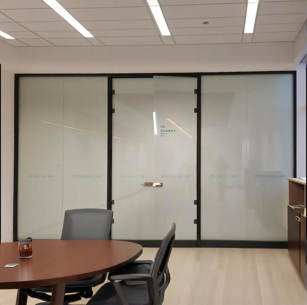 Smart Glass Switchable Elctrochromic Dimmable Atomized Privacy Window Smart Glass Partition PDLC Film Electric Aluminium Profile · image 4