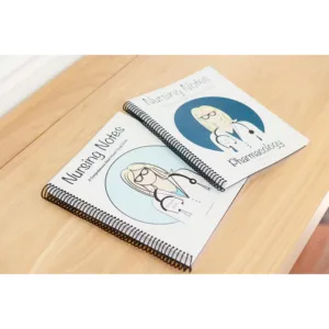 Carnet Spirale Personnalis Labon Pour tudiants En Soins Infirmiers Guide D'tude ZS P2113 - Product Image 3