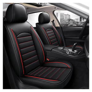 Housses de siège de voiture universelles en cuir, couvre-siège pour véhicule Mustang, accessoire pour automobiliste - Product Image 1