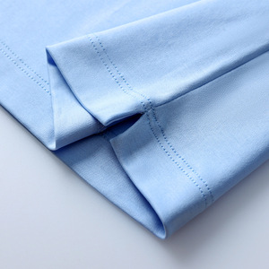 Polo de Hombre, Algodón, Talla XL, Estilo Casual, Cuello Azul Claro - Product Image 2