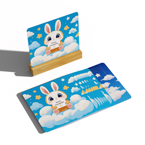 Customized Double Sided Daily Inspirational Positive Self Card Game Children's Mental Health Affirmation Cards