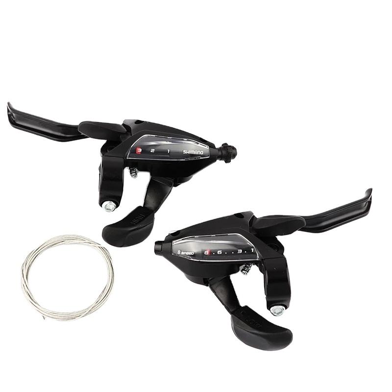Shifter Halfords Shimano St-Ef500 Ez-Fire Sti Set Altus 8-Speed