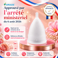 Furuize Coupe menstruelle biologique de haute qualité ISO 10993, fabricant certifié ISO 13485, alternative réutilisable aux serviettes hygiéniques