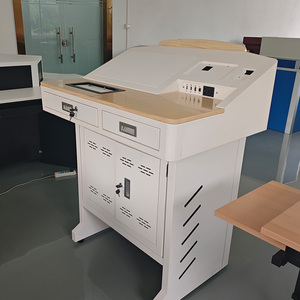 Podio inteligente digital integrado con capacidad de voz inalámbrica y ajuste de altura <span class=keywords><strong>para</strong></span> uso en la sala de conferencias en el aula - Product Image 2