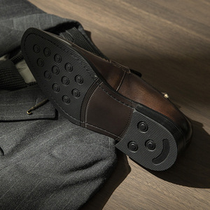Chaussures en cuir pour hommes 2026 les plus vendues – Cuir véritable, style professionnel et décontracté, cuir de vachette pleine fleur, ambiance estivale haut de gamme - Product Image 4