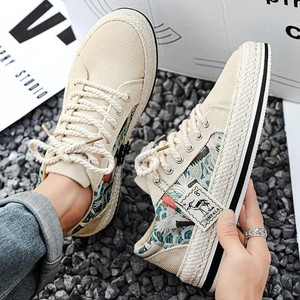 Chaussures pour hommes - Chaussures bateau en jean style étudiant, chaussures décontractées, baskets à enfiler monobloc - Product Image 3