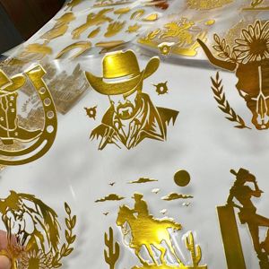 大型シート 11.25インチ 防水 耐久性 UVカット デカール グラスカップ ラップ 転写ステッカー タンブラー用 洗えるマグカップ ホログラフィック - Product Image 3