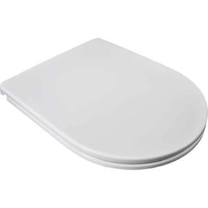 Blanc-Siège thermodurcissable normal T136 Ensemble de bain avec sièges de toilette confortables et durables - Product Image 1