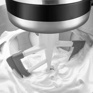 Mixeur à tête inclinable pour aide cuisine, avec double bord en silicone, grattoir, 4.5 - Product Image 3