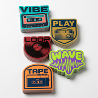 Lot d'autocollants personnalisés en vinyle imperméable découpés à la forme, style rétro Y2K, pour cassettes, étiquettes mates pour ordinateur portable et bouteille d'eau, idéal pour le branding