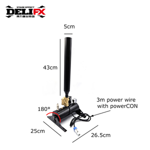 Mini Confetti Cannon Blaster Lanceur Poudre Streamer Machine Réglable 180 Degrés Angle Sexe Révéler Fumée et Poudre <span class=keywords><strong>Shooter</strong></span> - Product Image 2