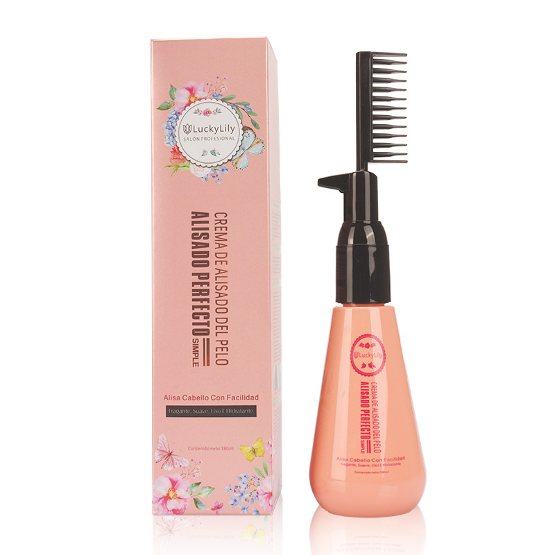 Wholesale Natural Hair Straighten Cream Women Wash Straight Hair Water Styling Hair Straighten Cream