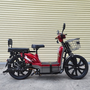 Disiyuan Cargo 500W 60V12AH 22นิ้วที่นั่งเปิดโล่งจักรยานไฟฟ้าสำหรับจัดส่งรถตู้โมปอฟโครงจักรยาน - Product Image 1